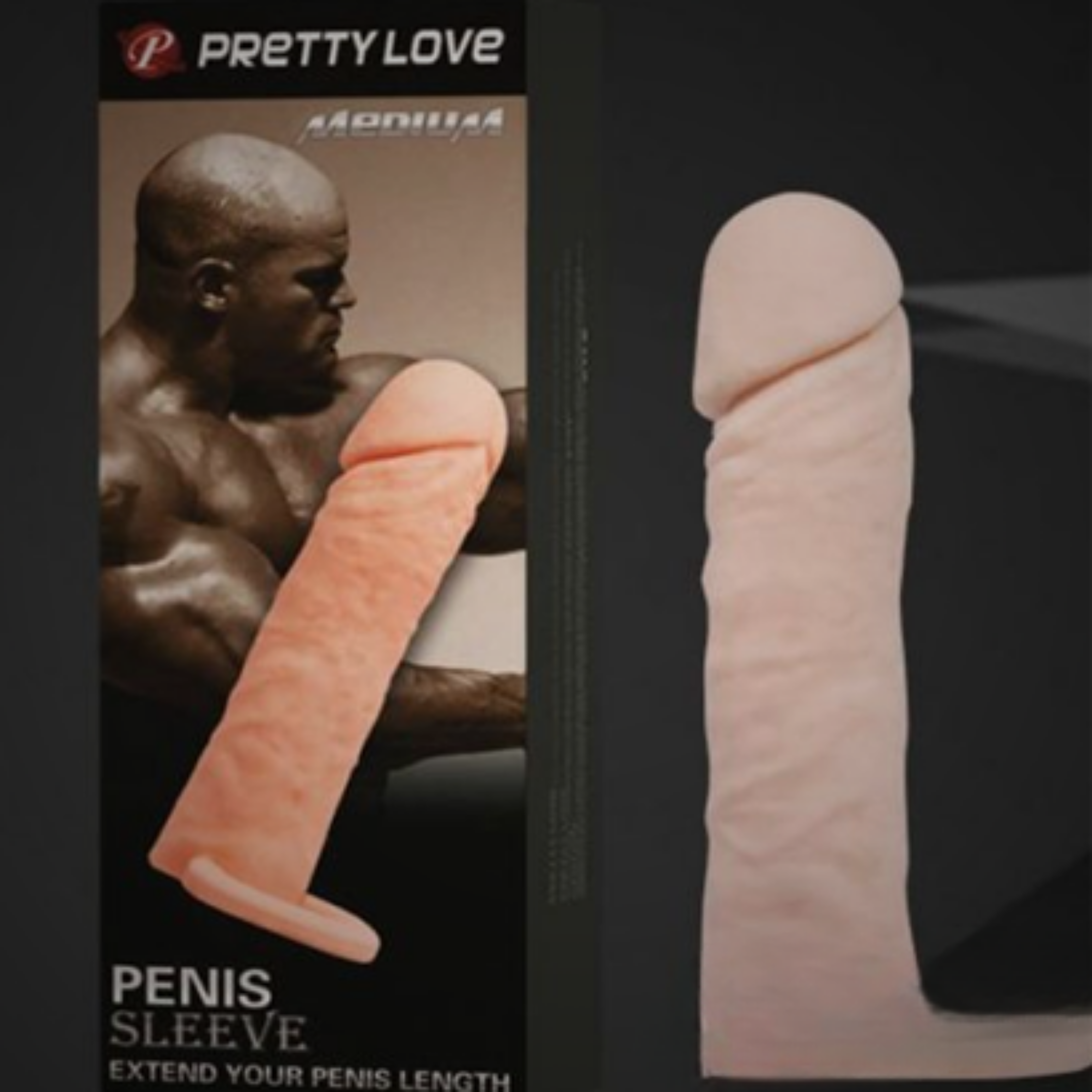 Pretty Love Penis Sleeve With Cock Ring